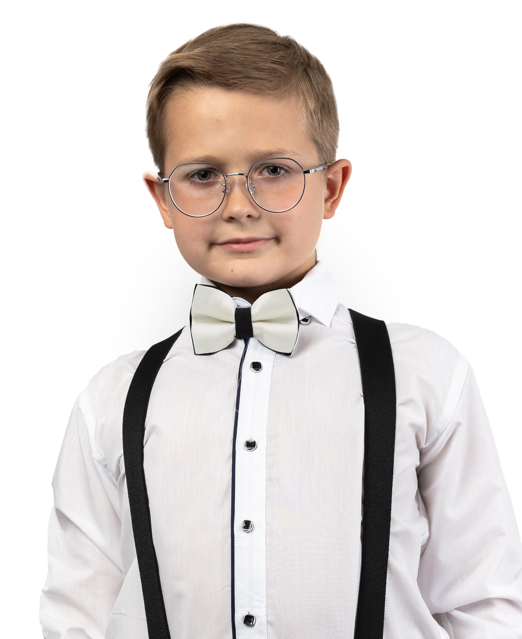 Школьник в бабочке и подтяжках Stilmark